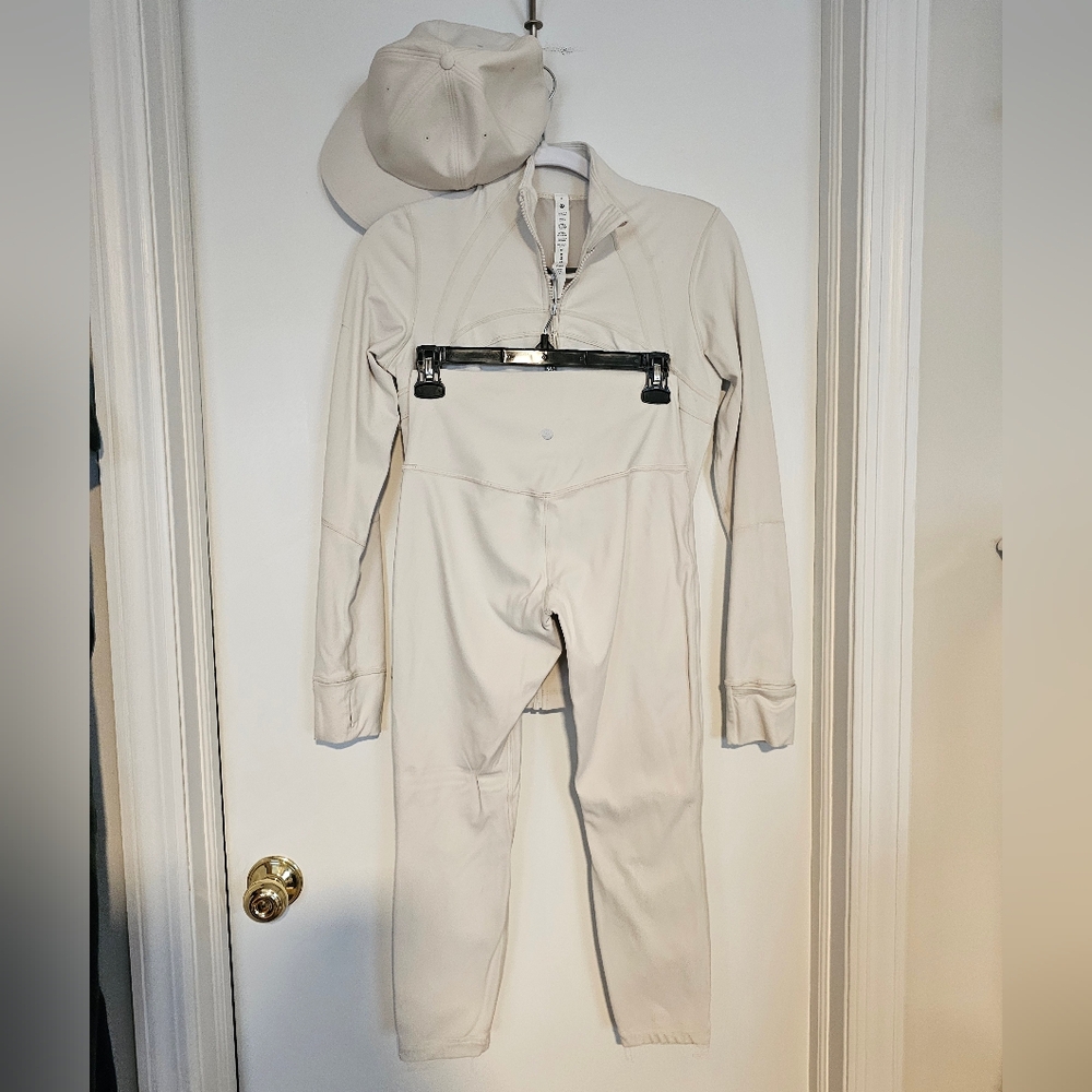 Lululemon Matching Set- Align, Define Jacket, Ball Cap in color Opal